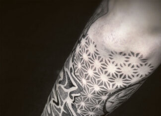 Nie opuszczę cię aż do śmierci tatuaż