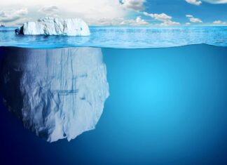 Obietnica sukcesu iceberg góra lodowa obietnica sukcesu